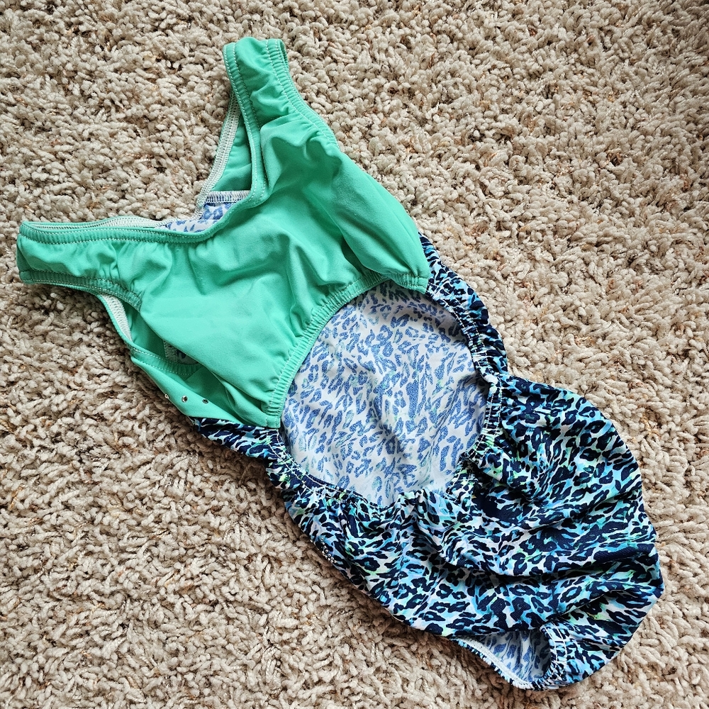 Jamwear Leos Leopard Print Leotard - Picture 2 of 4